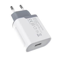  Datu kabeļi Fast Charge Adapter EU  balts