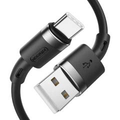  Datu kabeļi JOYROOM USB TYPE-C Cable 120cm  melns