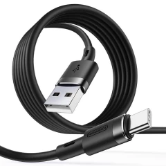  Datu kabeļi JOYROOM USB TYPE-C Cable 120cm  melns