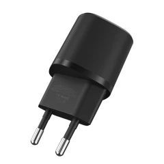  Datu kabeļi TECH-PROTECT C20W MINI 2-PORT NETWORK CHARGER PD-20W/QC3.0  melns