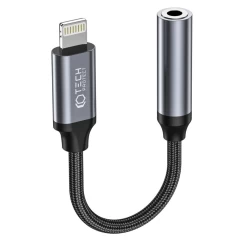 Aксессуары Кабель передачи данных  TECH-PROTECT ULTRABOOST ADAPTER LIGHTNING TO MINI JACK 3.5MM