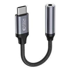 Aксессуары Кабель передачи данных  TECH-PROTECT ULTRABOOST ADAPTER TYPE-C TO MINI JACK 3.5MM