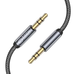  Datu kabeļi TECH-PROTECT ULTRABOOST AUX MINI JACK 3.5MM CABLE 150CM  melns