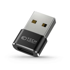 Aксессуары Кабель передачи данных  TECH-PROTECT ULTRABOOST ADAPTER USB TO TYPE-C