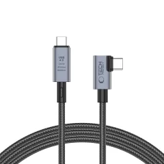 Aксессуары Кабель передачи данных чехол для телефона TECH-PROTECT ULTRABOOST MAX ”L” USB 4.0 8K 40GBPS TYPE-C CABLE PD240W 150CM