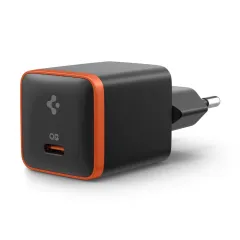  Datu kabeļi SPIGEN EE301EU ARCSTATION ESSENTIAL CHARGER 30W  melns