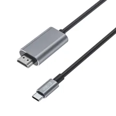 Tarvikud Sünkimis kaabel TECH-PROTECT ULTRABOOST CABLE TYPE-C TO HDMI 4K 60HZ 200CM  must