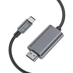 Tarvikud Sünkimis kaabel TECH-PROTECT ULTRABOOST CABLE TYPE-C TO HDMI 4K 60HZ 200CM  must