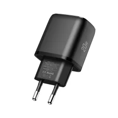  Datu kabeļi TECH-PROTECT NCA20 2-PORT NETWORK CHARGER PD 20W / QC3.0  melns