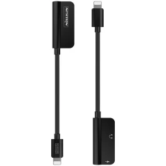 Aксессуары Кабель передачи данных  RockPower audio adapter-Lightning to dual Lightning