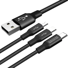Tarvikud Sünkimis kaabel Swift Cable 3 in 1  must