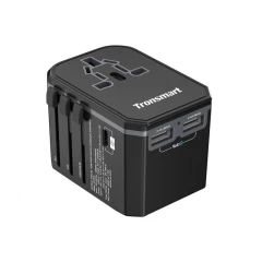  Datu kabeļi TRONSMART WCP05 Black 33W Universal Travel Adapter  melns