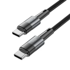  Datu kabeļi TECH-PROTECT ULTRABOOST TYPE-C CABLE PD60W/3A 25CM  pelēks