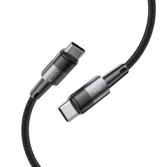  Datu kabeļi TECH-PROTECT ULTRABOOST TYPE-C CABLE PD60W/3A 25CM  pelēks