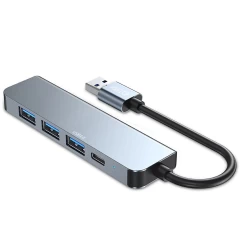 Aксессуары Кабель передачи данных  TECH-PROTECT V0-HUB ADAPTER 5IN1