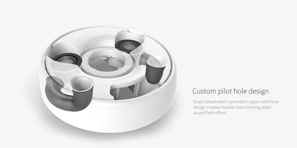 Bluetooth skaļruņi Nillkin Cozy MC2 Speaker QI Charging  balts