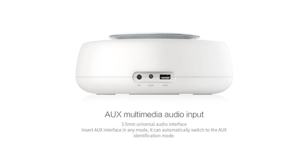 Bluetooth skaļruņi Nillkin Cozy MC2 Speaker QI Charging  balts