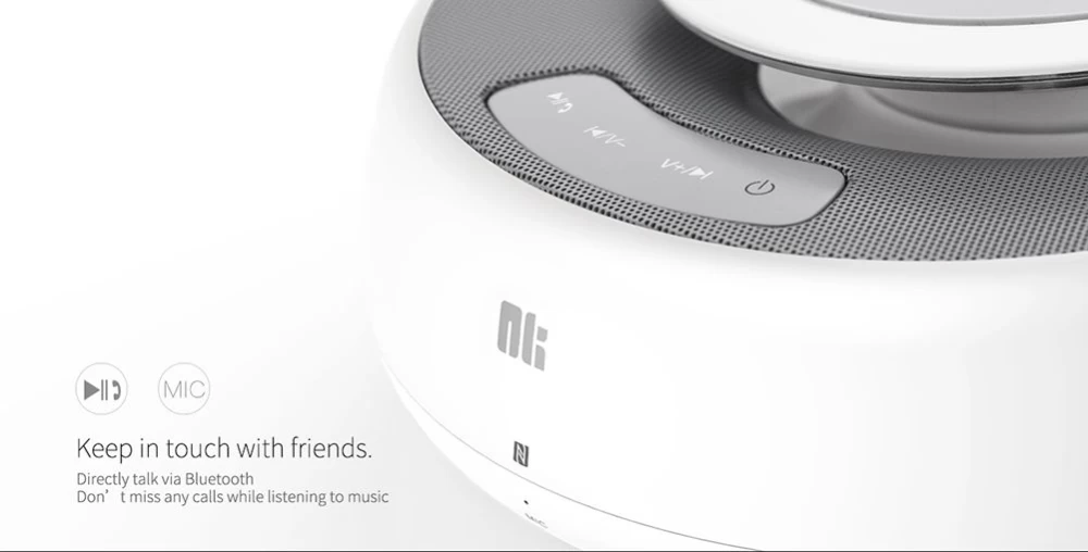 Bluetooth skaļruņi Nillkin Cozy MC2 Speaker QI Charging  balts