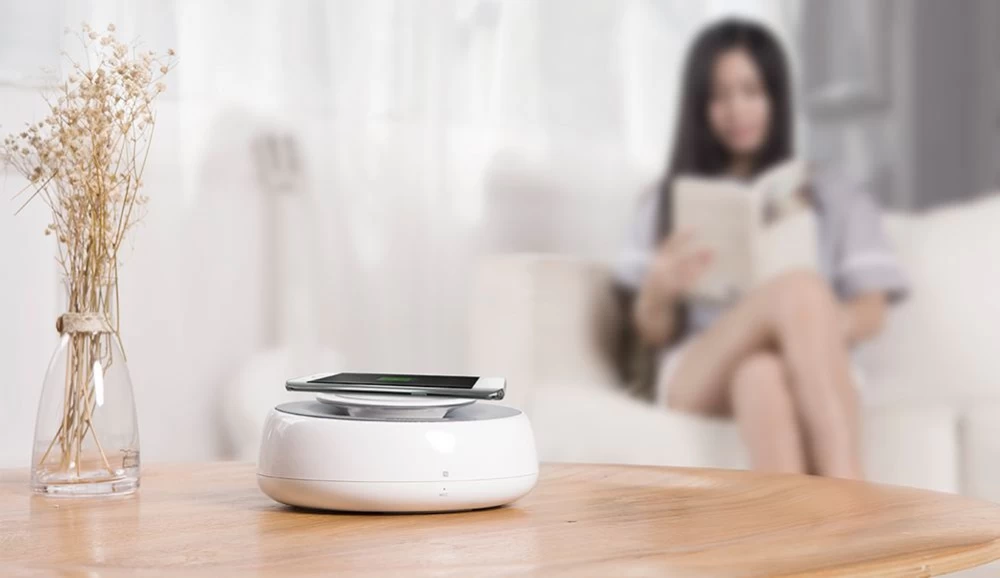 Bluetooth skaļruņi Nillkin Cozy MC2 Speaker QI Charging  balts