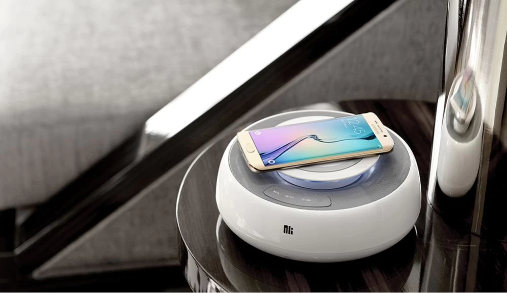 Bluetooth skaļruņi Nillkin Cozy MC2 Speaker QI Charging  balts
