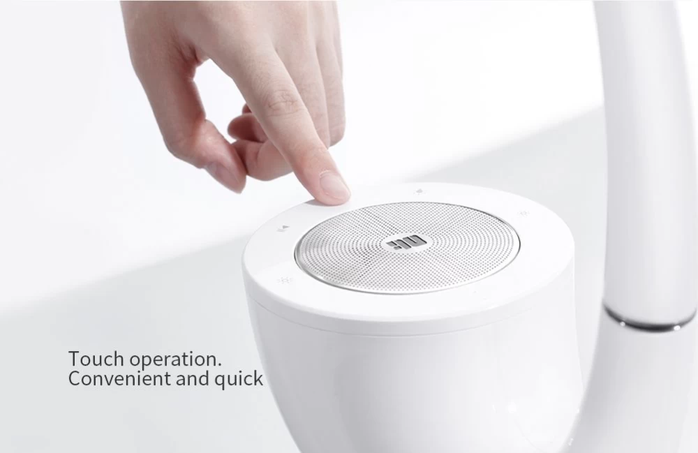 Bluetooth skaļruņi Phantom Ⅱ LED Lamp / Speaker  balts