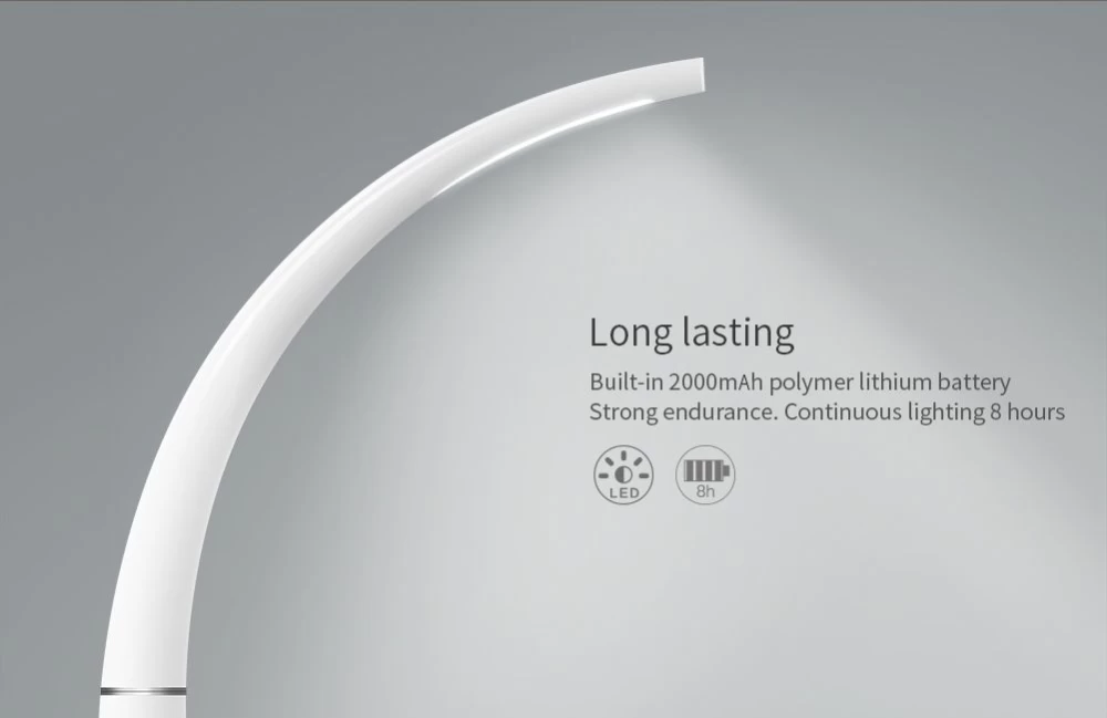 Bluetooth skaļruņi Phantom Ⅱ LED Lamp / Speaker  balts