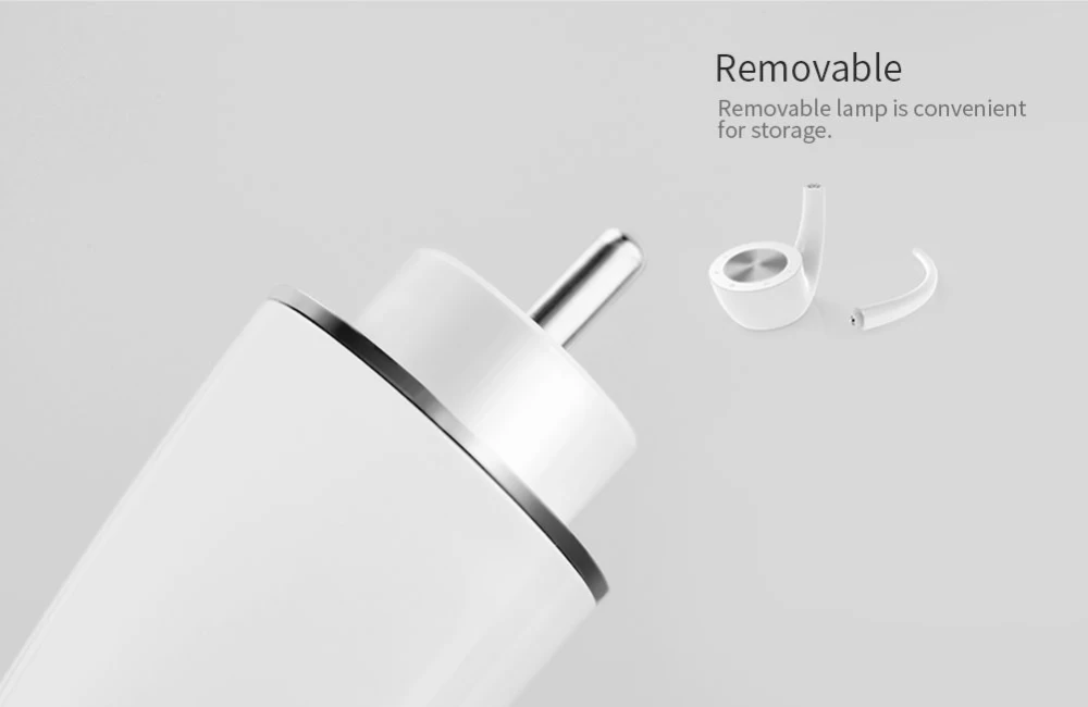 Bluetooth skaļruņi Phantom Ⅱ LED Lamp / Speaker  balts