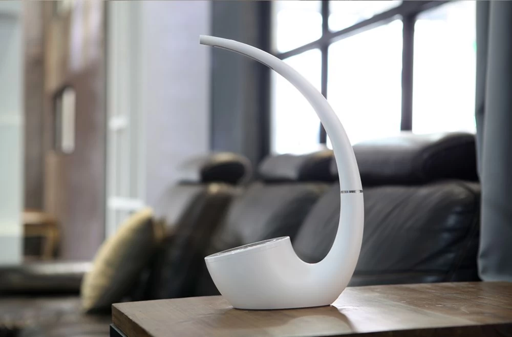 Bluetooth skaļruņi Phantom Ⅱ LED Lamp / Speaker  balts