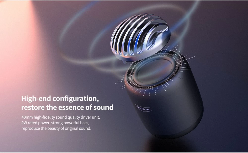  Bluetooth skaļruņi Bullet Mini Wireless Speaker  sarkans
