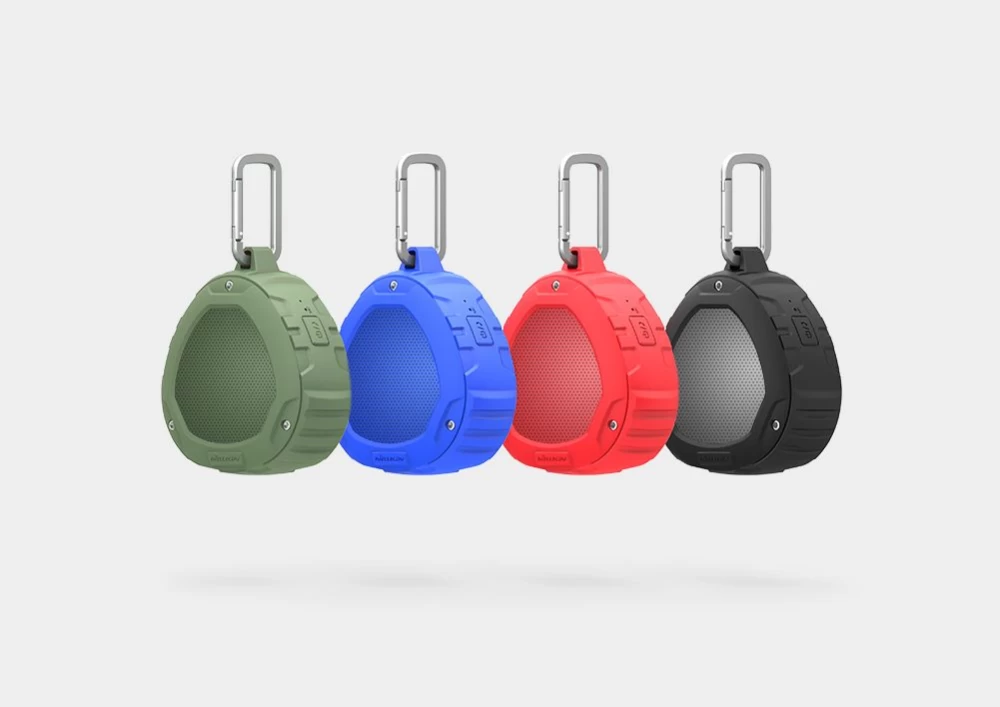 Tillbehör Bluetooth högtalare PlayVox Wireless Speaker  röd