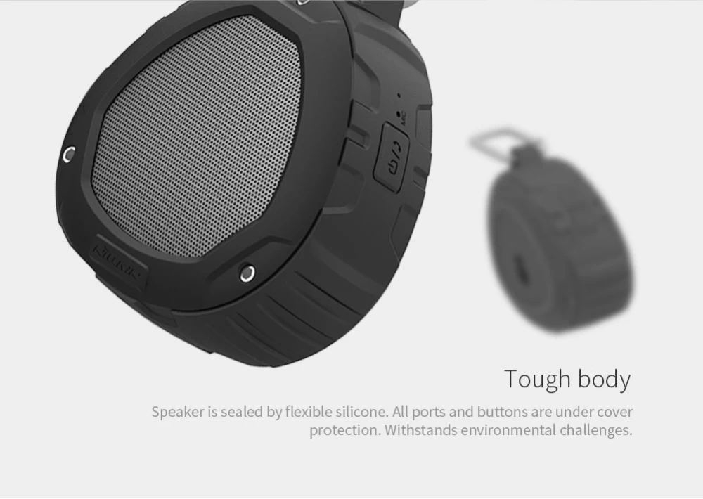 Tillbehör Bluetooth högtalare PlayVox Wireless Speaker  röd