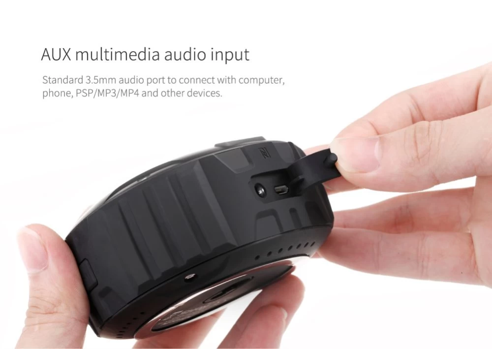 Tillbehör Bluetooth högtalare PlayVox Wireless Speaker  röd