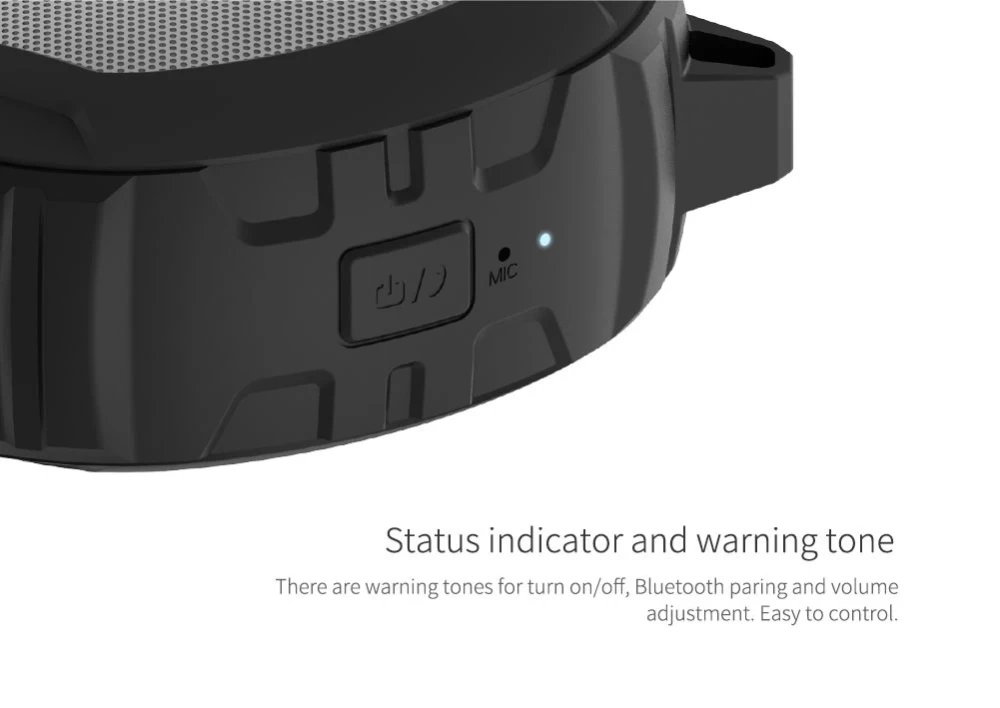Tillbehör Bluetooth högtalare PlayVox Wireless Speaker  röd