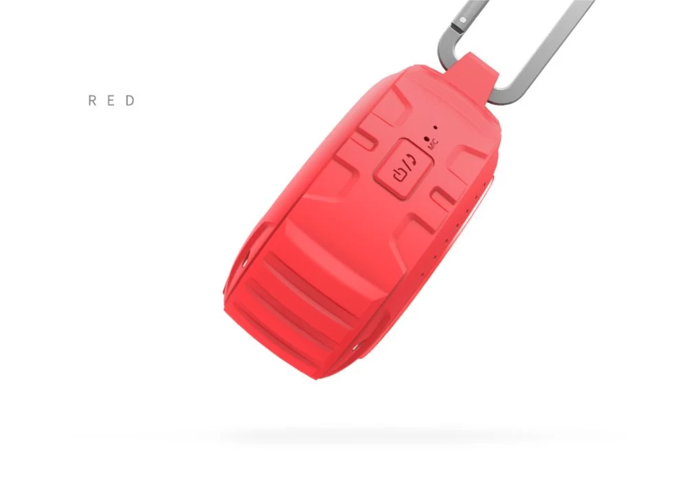 Tillbehör Bluetooth högtalare PlayVox Wireless Speaker  röd