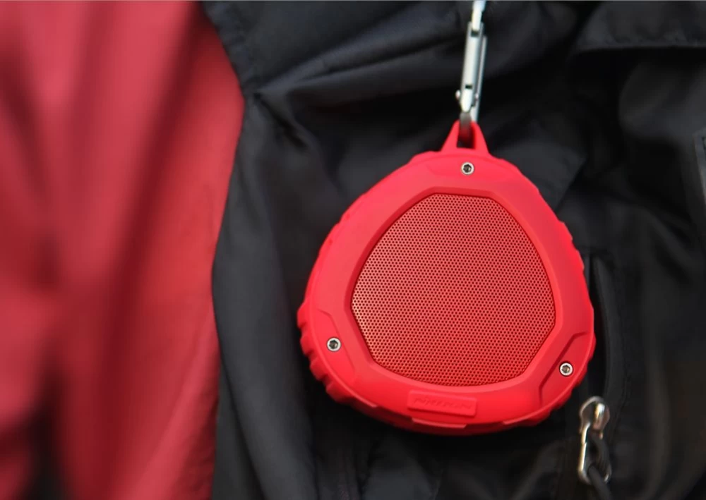 Tillbehör Bluetooth högtalare PlayVox Wireless Speaker  röd