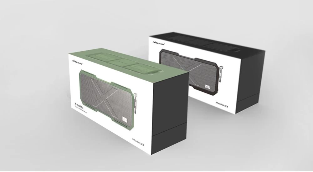 Bluetooth skaļruņi Nillkin X-Man IPX4 Waterproof Speaker  zaļš
