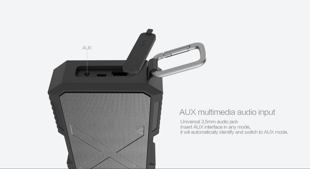 Bluetooth skaļruņi Nillkin X-Man IPX4 Waterproof Speaker  zaļš