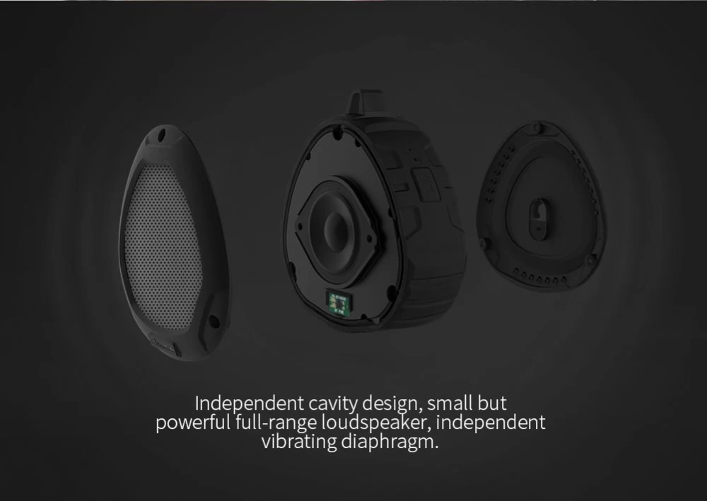 Priedai Bluetooth garsiakalbiai PlayVox Wireless Speaker  žalia