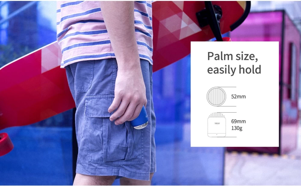  Bluetooth skaļruņi Bullet Mini Wireless Speaker  zils