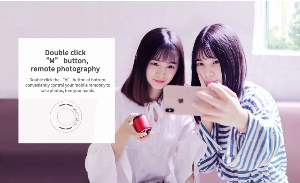  Bluetooth skaļruņi Bullet Mini Wireless Speaker  zils