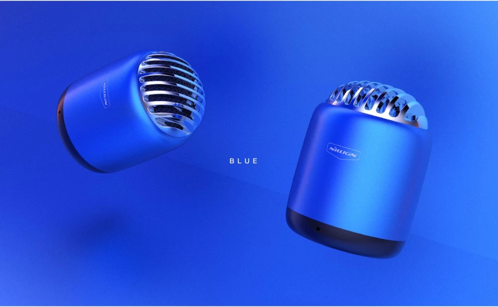  Bluetooth skaļruņi Bullet Mini Wireless Speaker  zils
