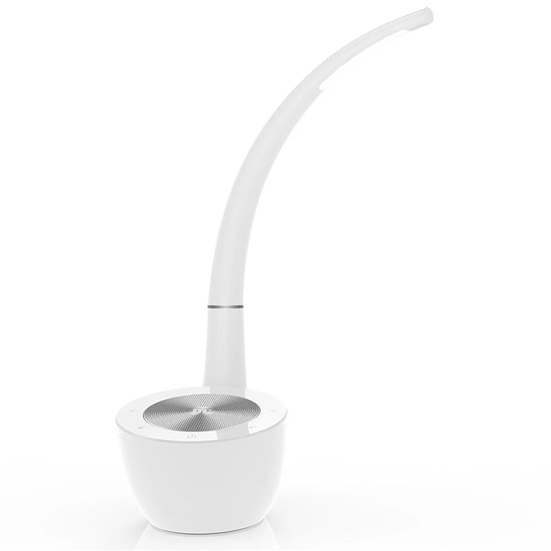 Bluetooth skaļruņi Phantom Ⅱ LED Lamp / Speaker  balts