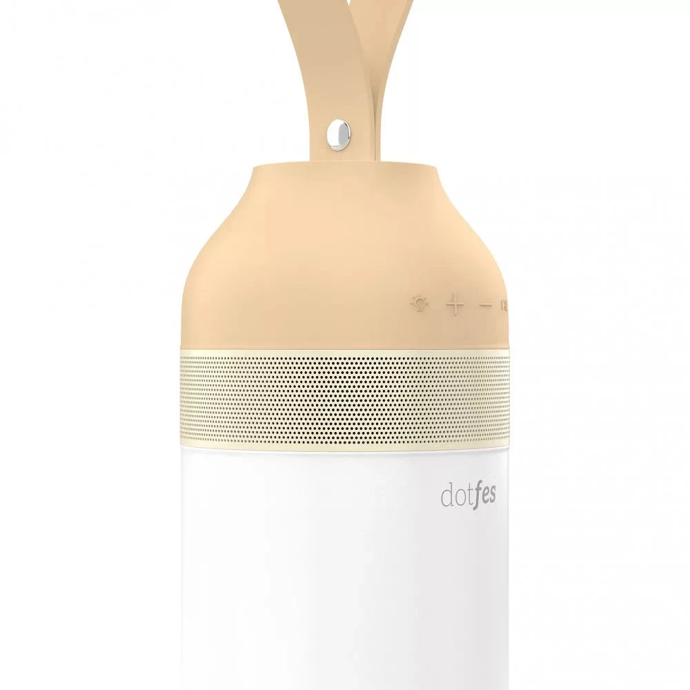  Bluetooth skaļruņi DOTFES H04 Portable Wireless Speaker with Night Light  brūns