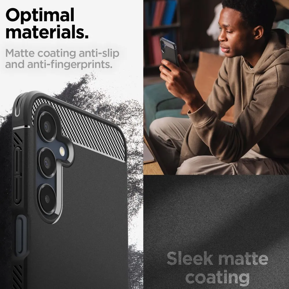 Samsung Galaxy A16 4G/5G case black SPIGEN RUGGED ARMOR