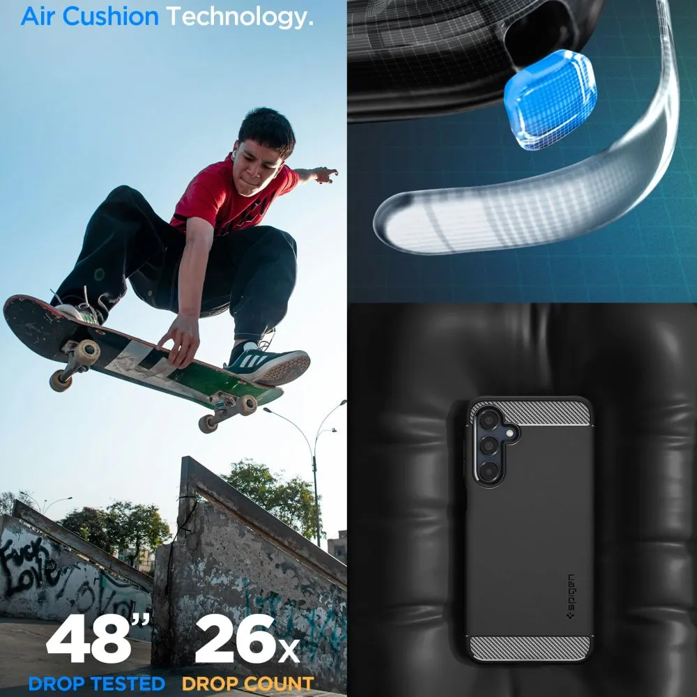 Samsung Galaxy A16 4G/5G case black SPIGEN RUGGED ARMOR