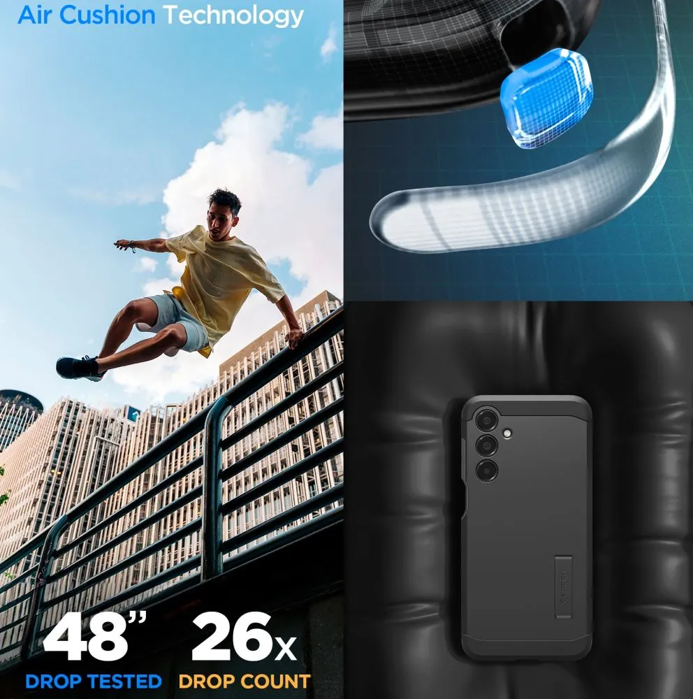 Samsung Galaxy A16 4G/5G case black SPIGEN TOUGH ARMOR