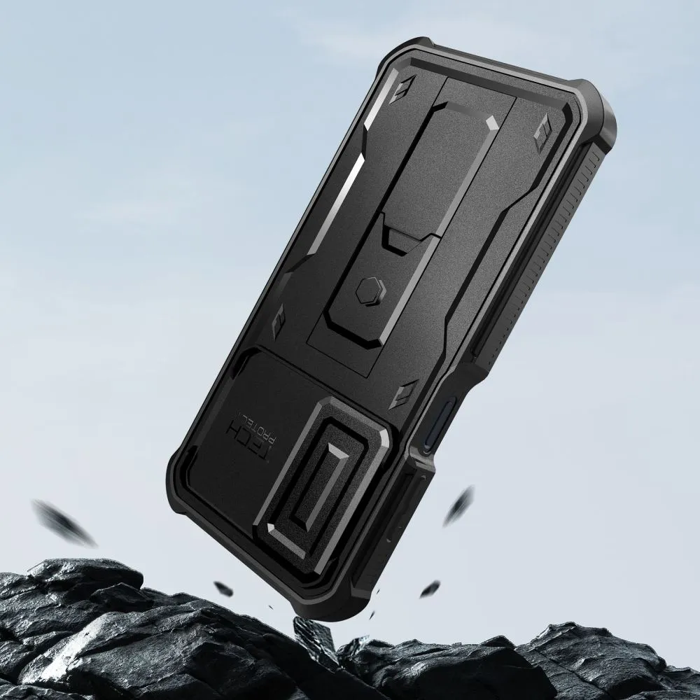 Samsung Galaxy A16 4G/5G case black TECH-PROTECT KEVLAR CAM+ 4G / 5G