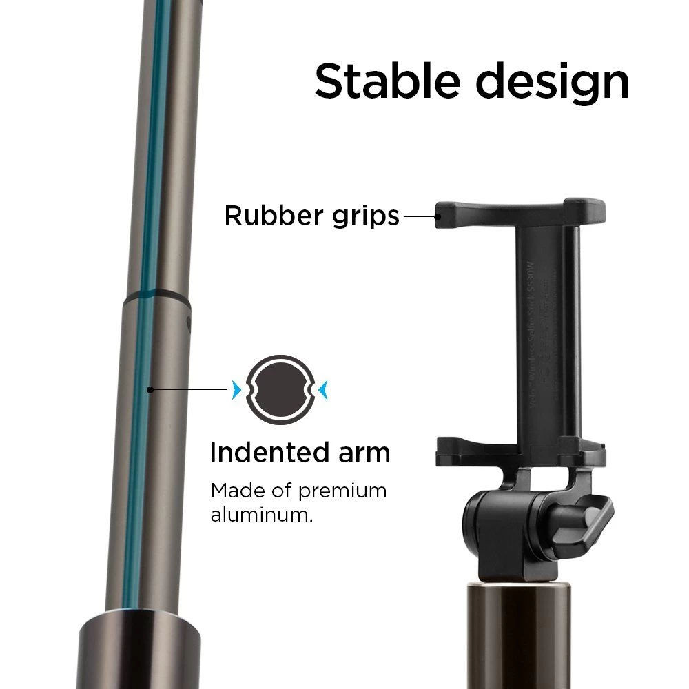  Selfie Stick SPIGEN Wireless  melns