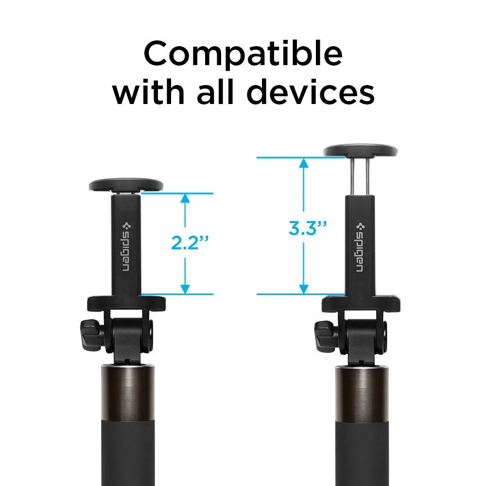  Selfie Stick SPIGEN Wireless  melns