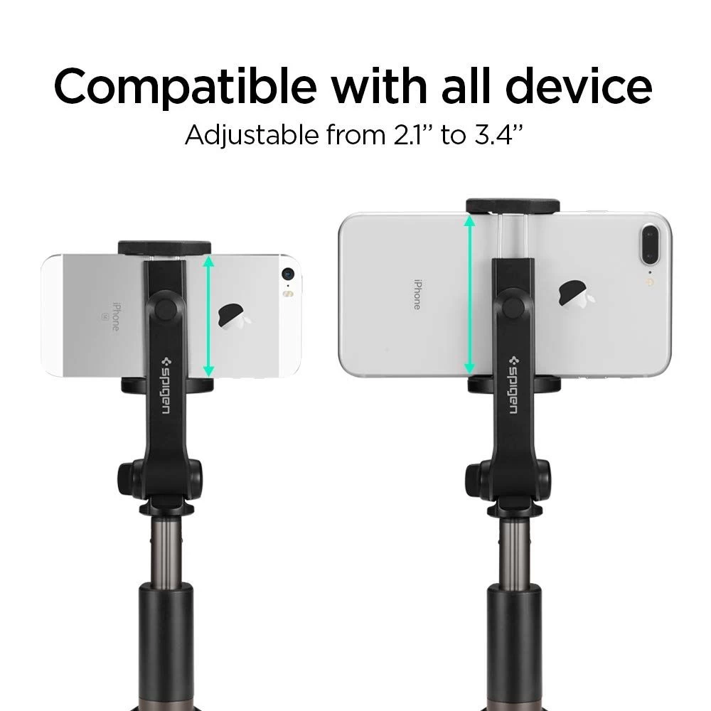  Selfie Stick SPIGEN Wireless Tripod  melns